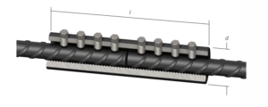 Aleono Bolted Rebar Coupler Drawing